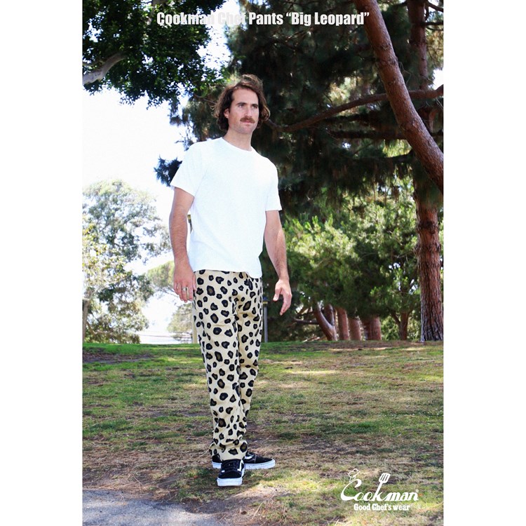 �����եѥ�� Chef Pants Big Leopard