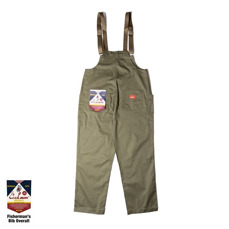 С Fisherman's Bib Overall Khaki