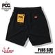 եѥ Chef Pants  Short Light Black Plus Size