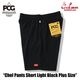 եѥ Chef Pants  Short Light Black Plus Size