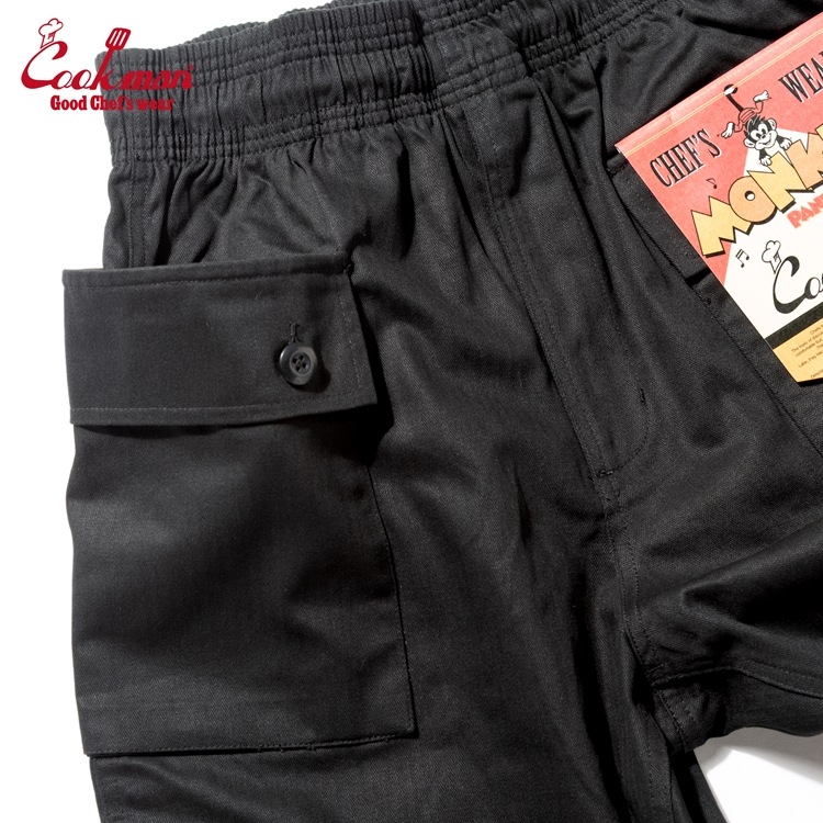 󥭡ѥ Monkey Pants Herringbone Black