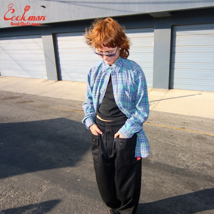 󥭡ѥ Monkey Pants Herringbone Black