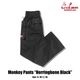 󥭡ѥ Monkey Pants Herringbone Black