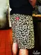 �����եѥ�� Chef Pants Short Light Leopard Beige