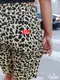 �����եѥ�� Chef Pants Short Light Leopard Beige
