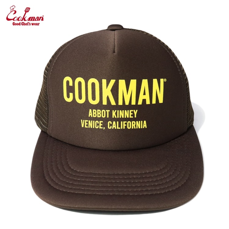����å� Mesh Cap Cookman Abbot Kinney Chocolate