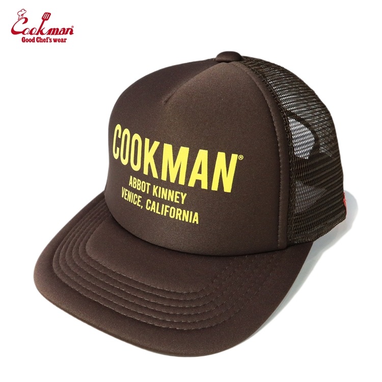 ����å� Mesh Cap Cookman Abbot Kinney Chocolate