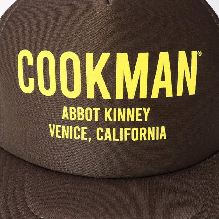 ����å� Mesh Cap Cookman Abbot Kinney Chocolate