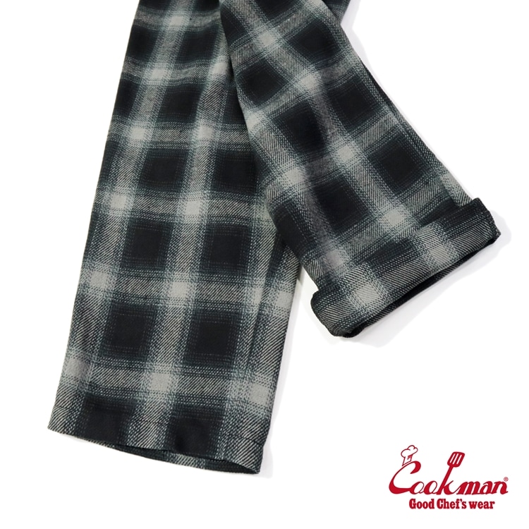�����եѥ�� Chef Pants Tweed Ombre Check Black
