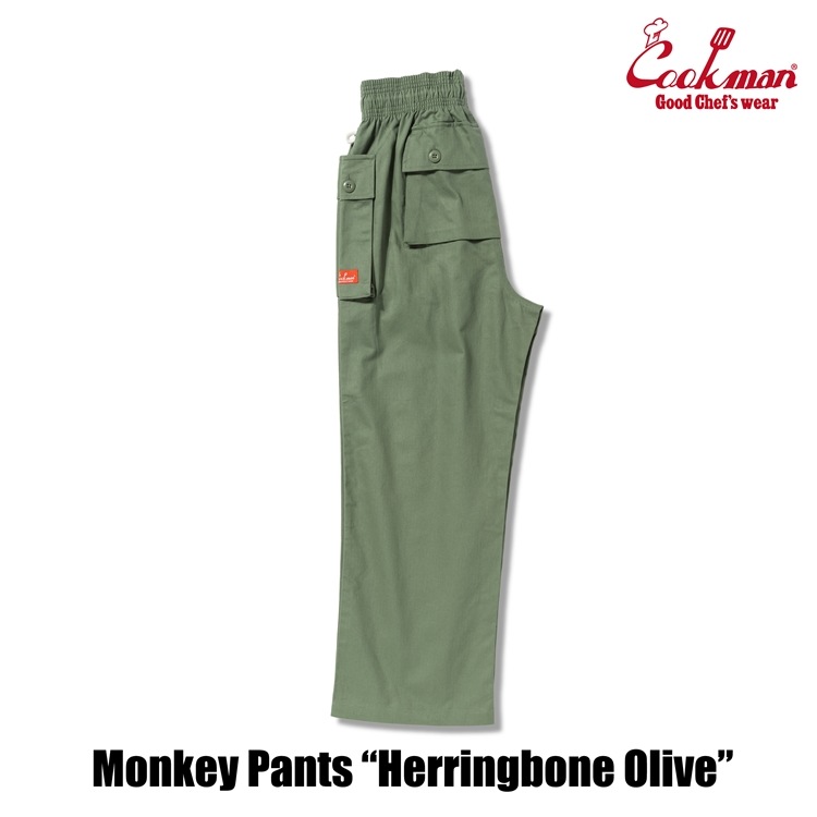 ��󥭡��ѥ�� Monkey Pants Herringbone Olive