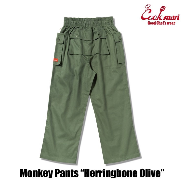 ��󥭡��ѥ�� Monkey Pants Herringbone Olive