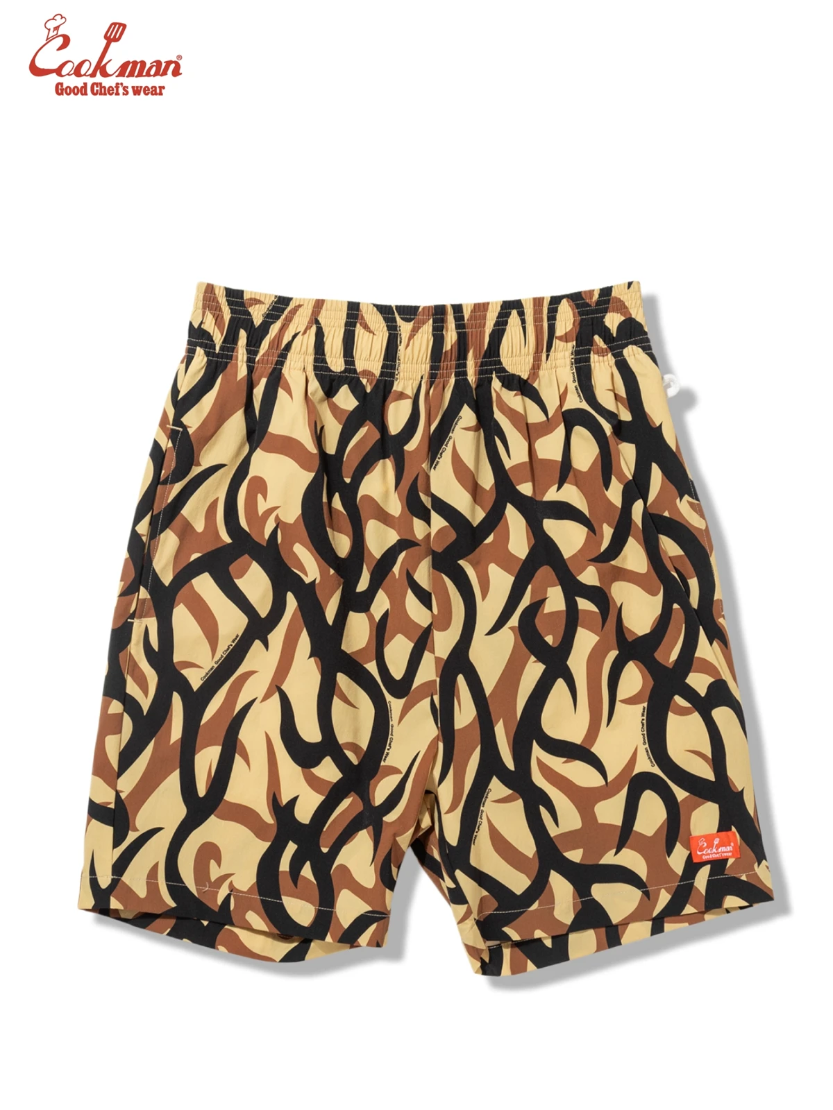 �����եѥ�� Chef Pants Short  Light Tribal Camo Beige