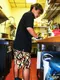 �����եѥ�� Chef Pants Short Light Tribal Camo Beige