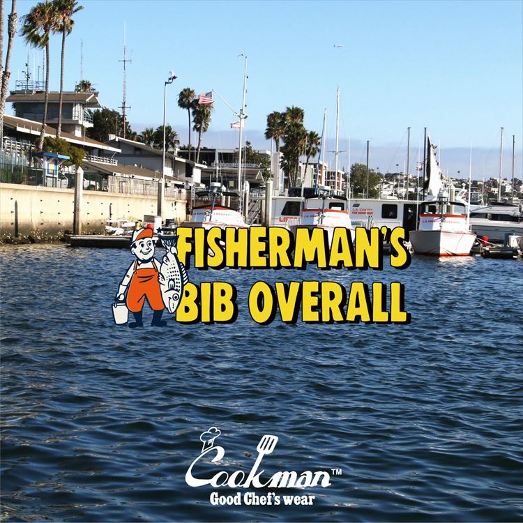 С Fisherman's Bib Overall Orange