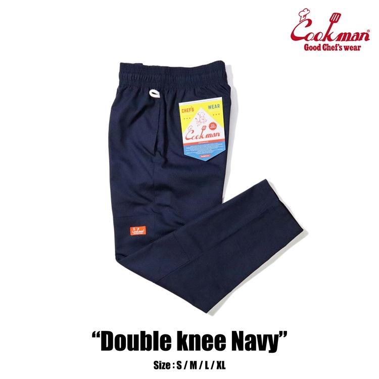 եѥ Chef Pants Double knee Ripstop Navy