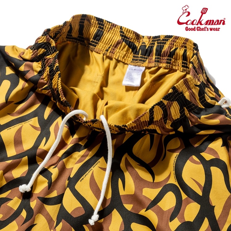 �����եѥ�� Chef Pants Tribal Camo Beige Plus Size