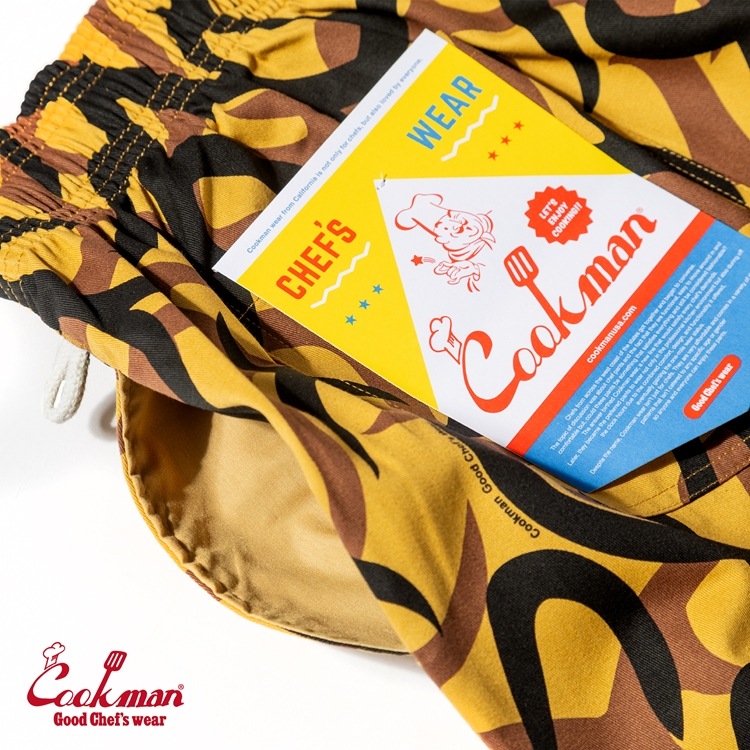 �����եѥ�� Chef Pants Tribal Camo Beige Plus Size