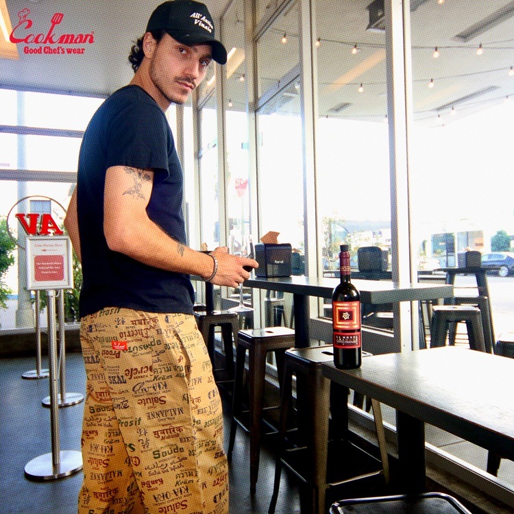 �����եѥ�� Chef Pants Semiwide Washed Duck Canvas Cheers
