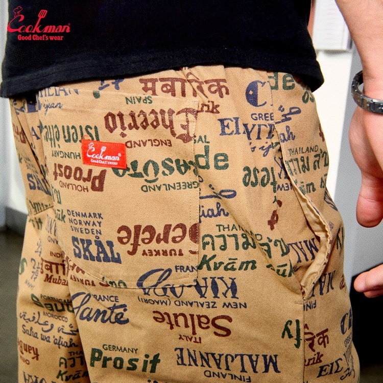 �����եѥ�� Chef Pants Semiwide Washed Duck Canvas Cheers