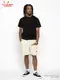 �����եѥ�� Chef Pants Short Front Pocket Herringbone Stripe Cream