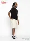 �����եѥ�� Chef Pants Short Front Pocket Herringbone Stripe Cream