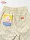 �����եѥ�� Chef Pants Short Front Pocket Herringbone Stripe Cream