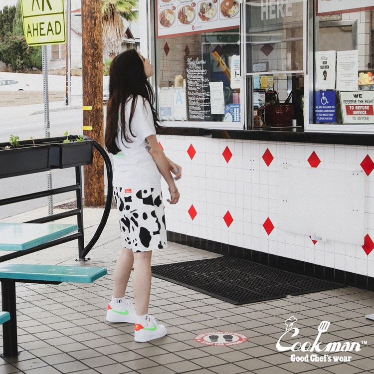 �����եѥ�� Chef Pants Short Cow