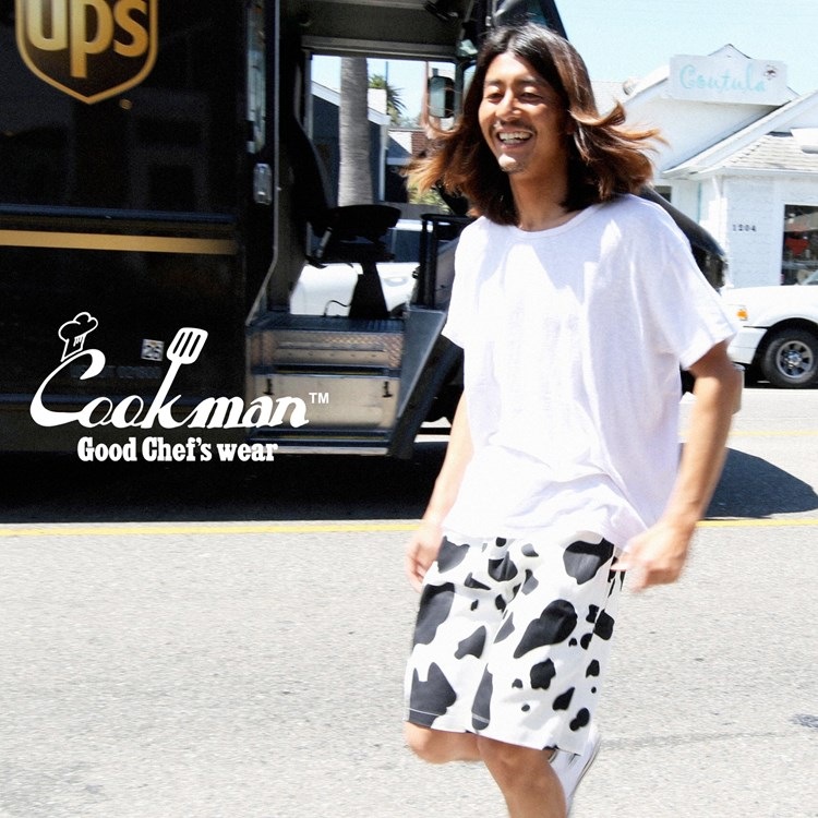 �����եѥ�� Chef Pants Short Cow