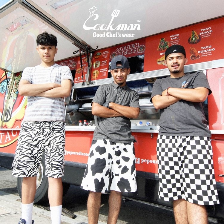 �����եѥ�� Chef Pants Short Cow