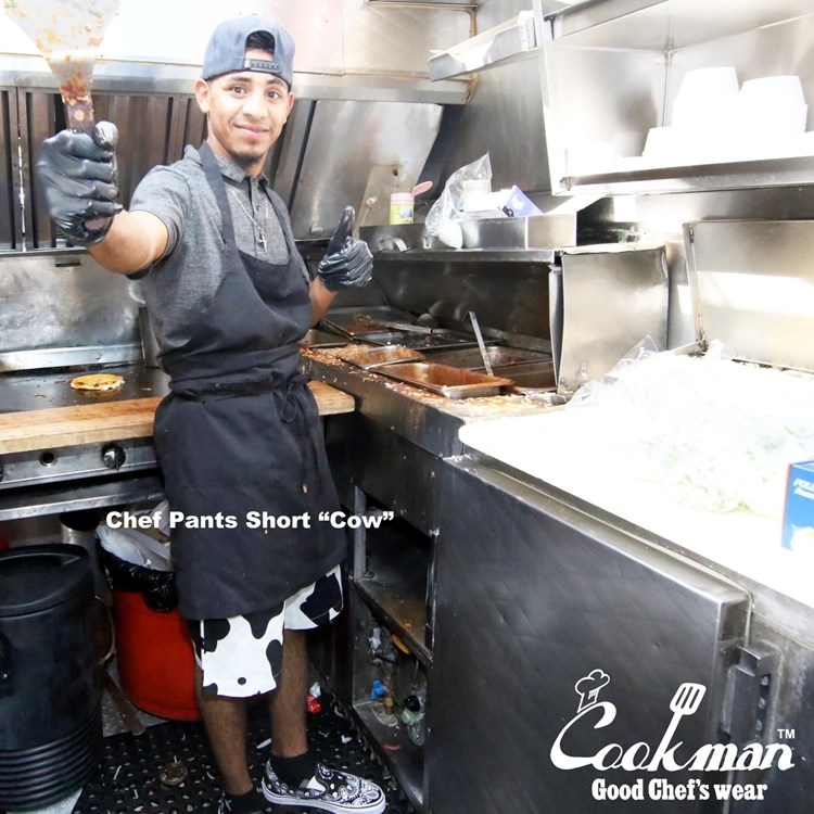 �����եѥ�� Chef Pants Short Cow