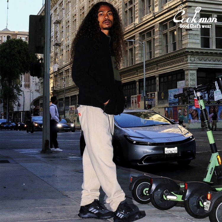 �����եѥ�� Chef Pants Fleece Cream