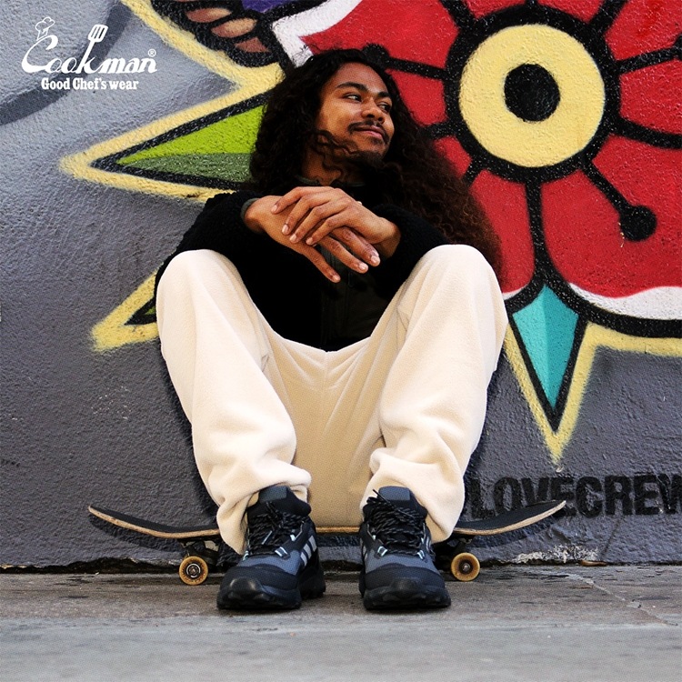 �����եѥ�� Chef Pants Fleece Cream