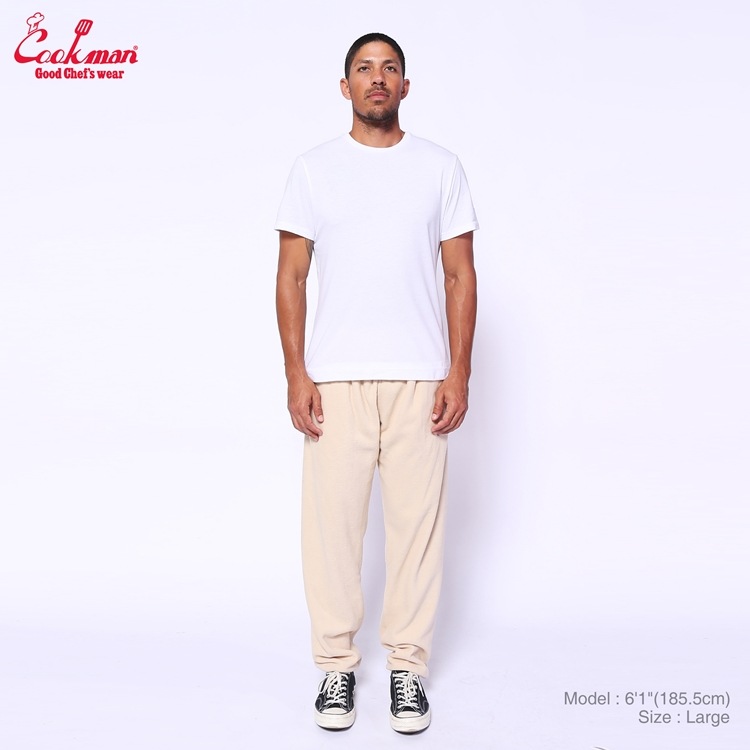 �����եѥ�� Chef Pants Fleece Cream