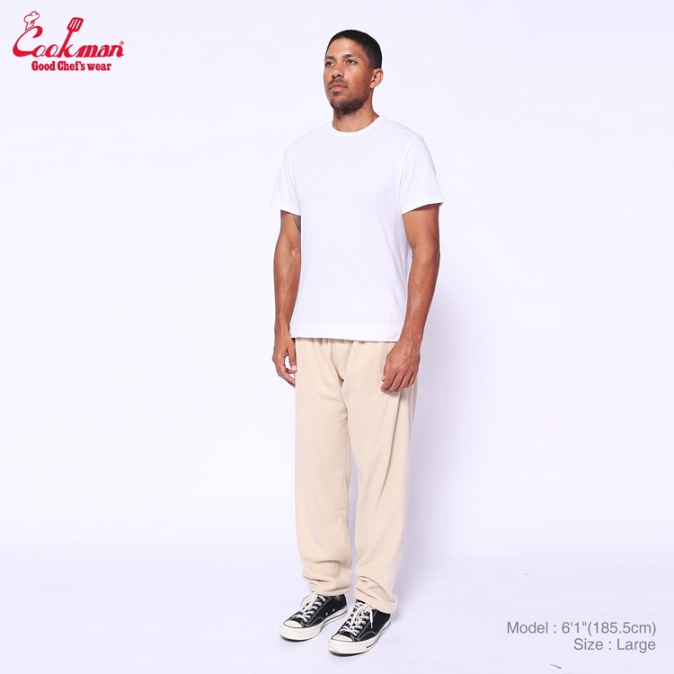 �����եѥ�� Chef Pants Fleece Cream