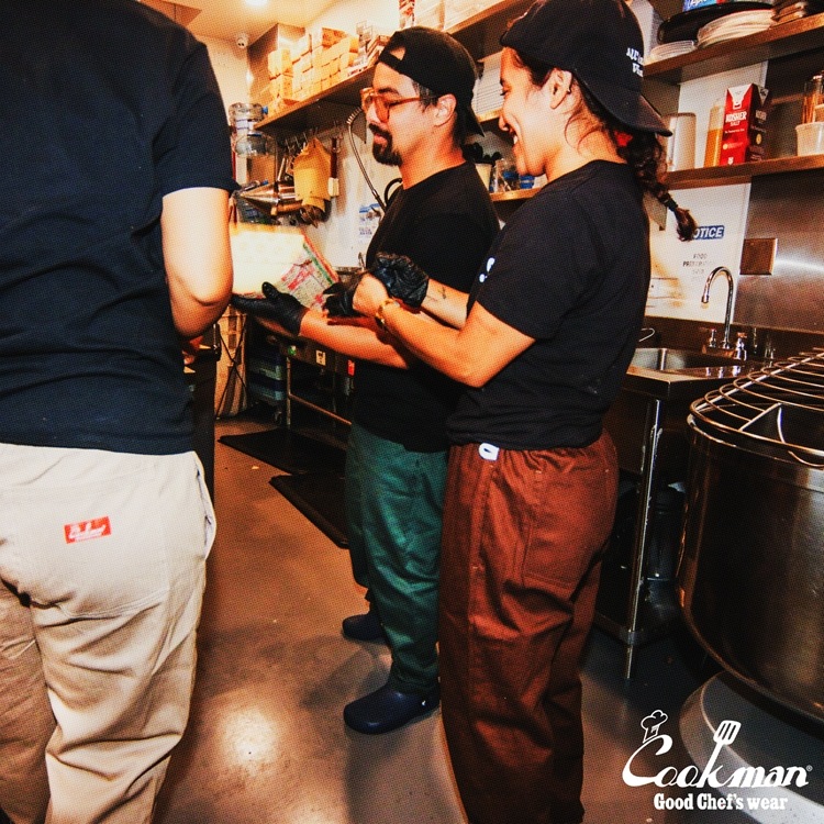 �����եѥ�� Chef Pants Herringbone Peanuts