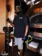�����եѥ�� Chef Pants Short Front Pocket Hickory Black