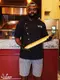 �����եѥ�� Chef Pants Short Front Pocket Hickory Black