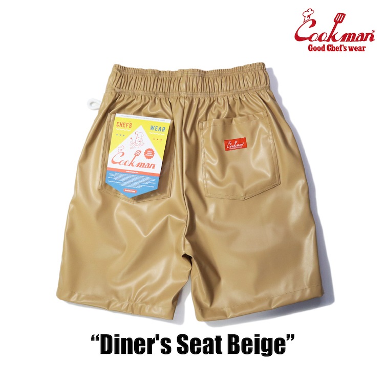 �����եѥ�� Chef Pants Short Diner��s Seat Beige