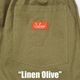 եѥ Chef Pants Linen Olive Plus Size