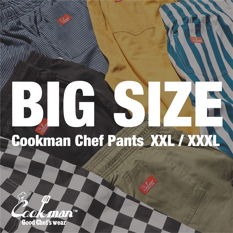 եѥ Chef Pants Checker Plus Size