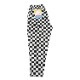 եѥ Chef Pants Checker Black Plus Size