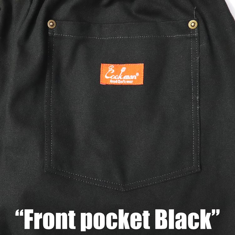 �����եѥ�� Chef Pants Short Front pocket Black