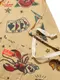 ���󥰥��ץ��� Long Apron Old Tattoo Beige