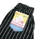 եѥ Chef Pants Stripe Black Plus Size