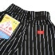 եѥ Chef Pants Stripe Black Plus Size