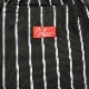 եѥ Chef Pants Stripe Black Plus Size