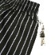 եѥ Chef Pants Stripe Black Plus Size