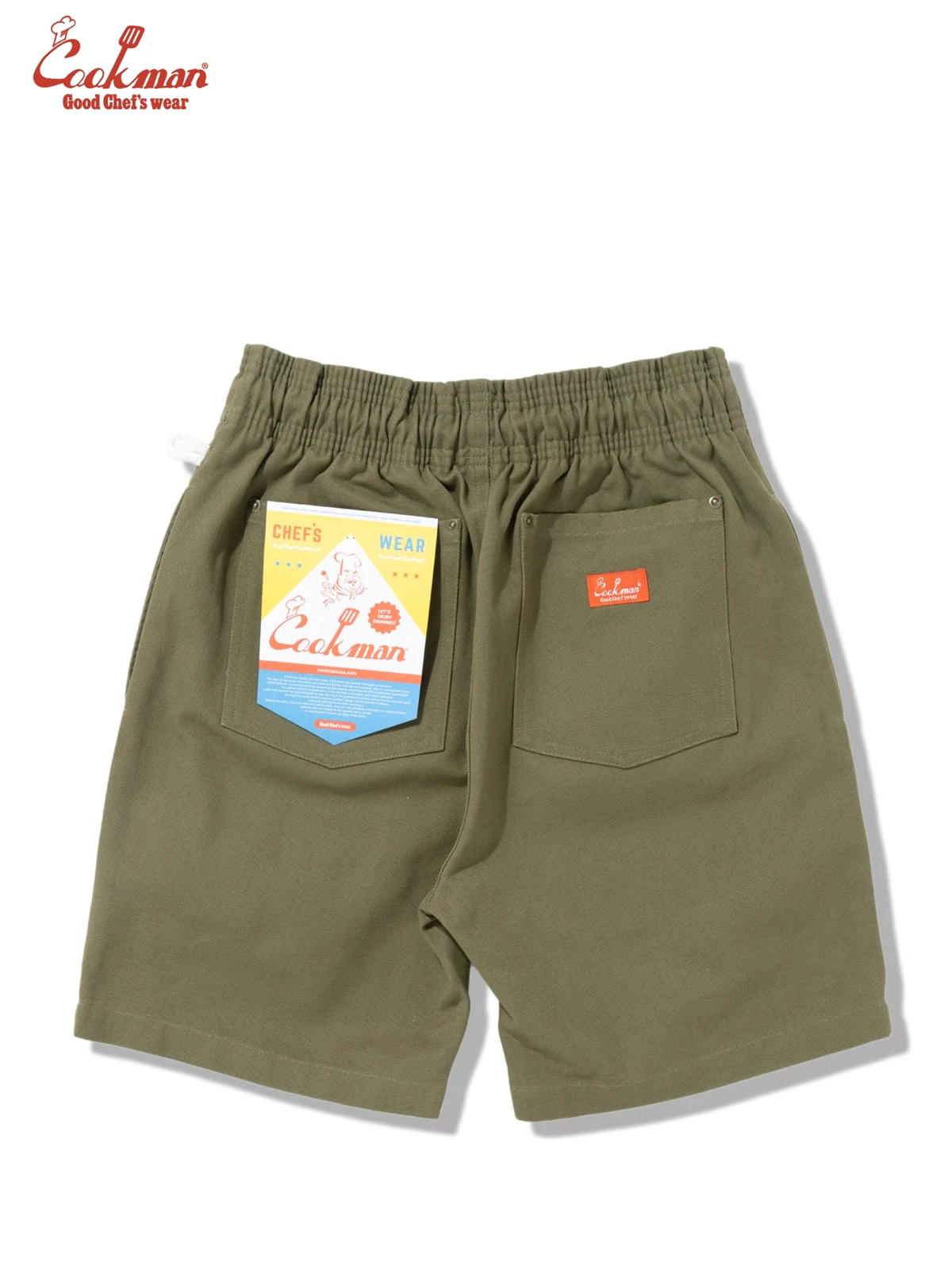 �����եѥ�� Chef Pants Short Front pocket Olive