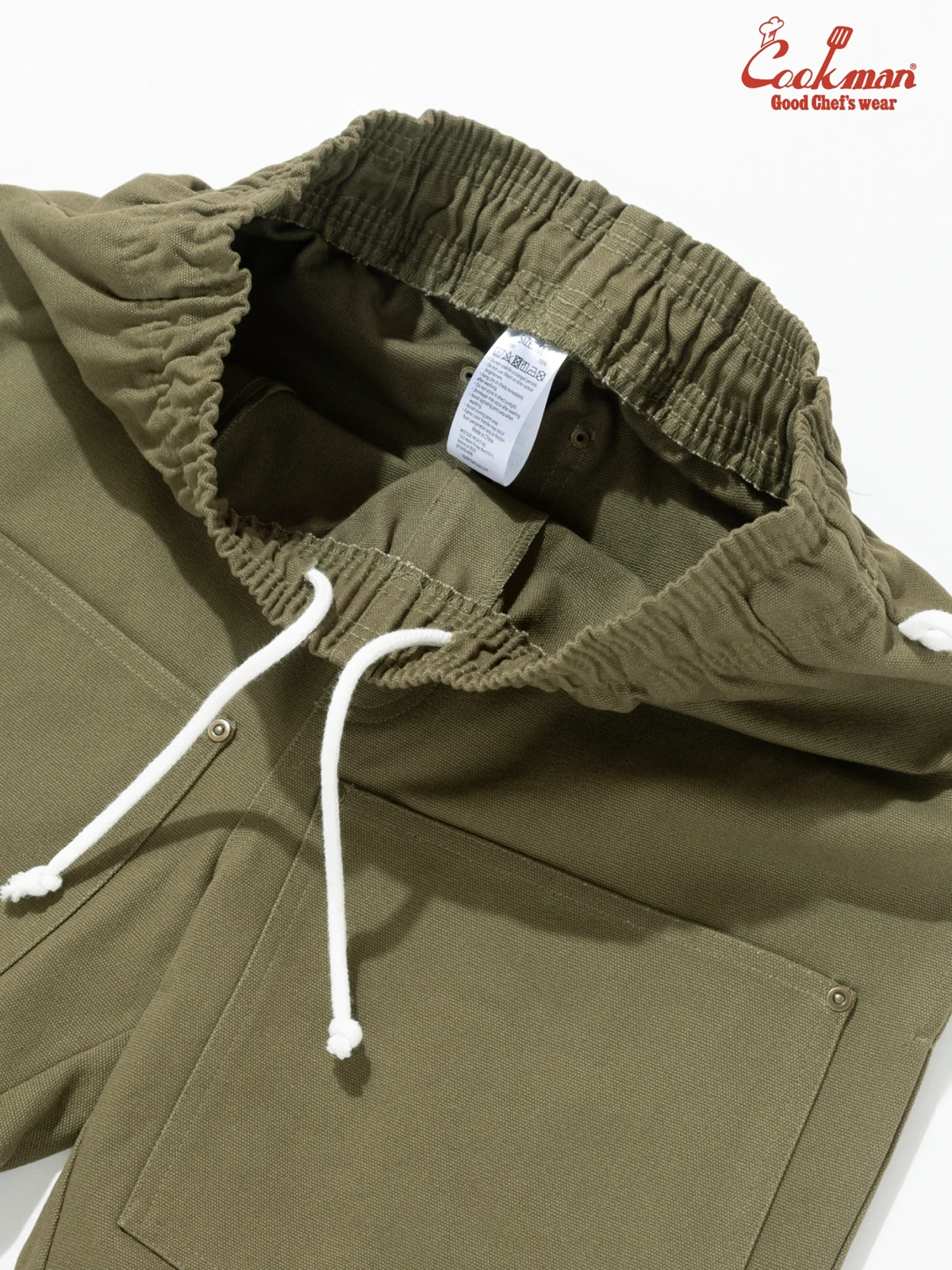 �����եѥ�� Chef Pants Short Front pocket Olive