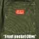 եѥ Chef Pants Short Front pocket Olive